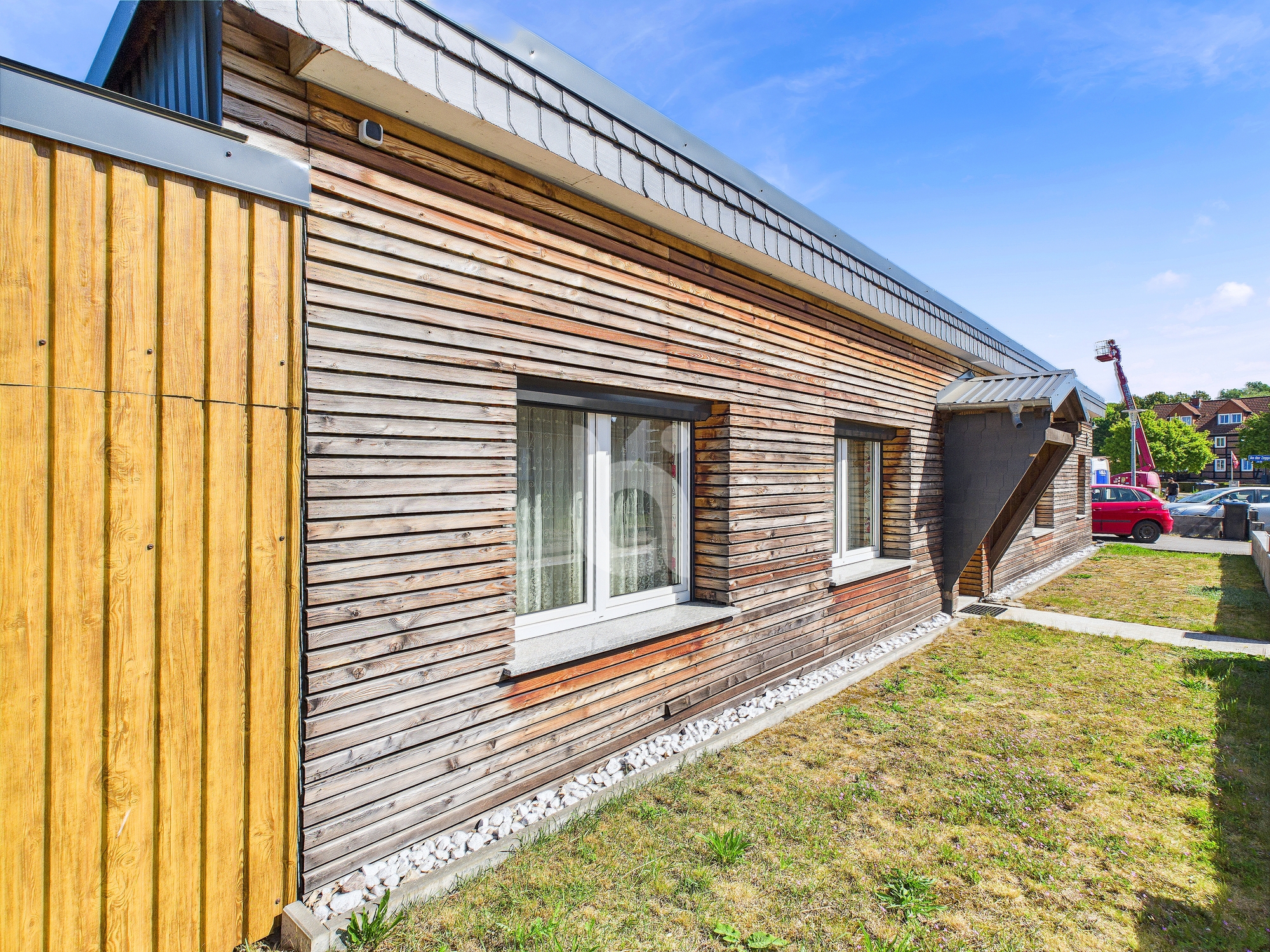 Blickfang des Hauses