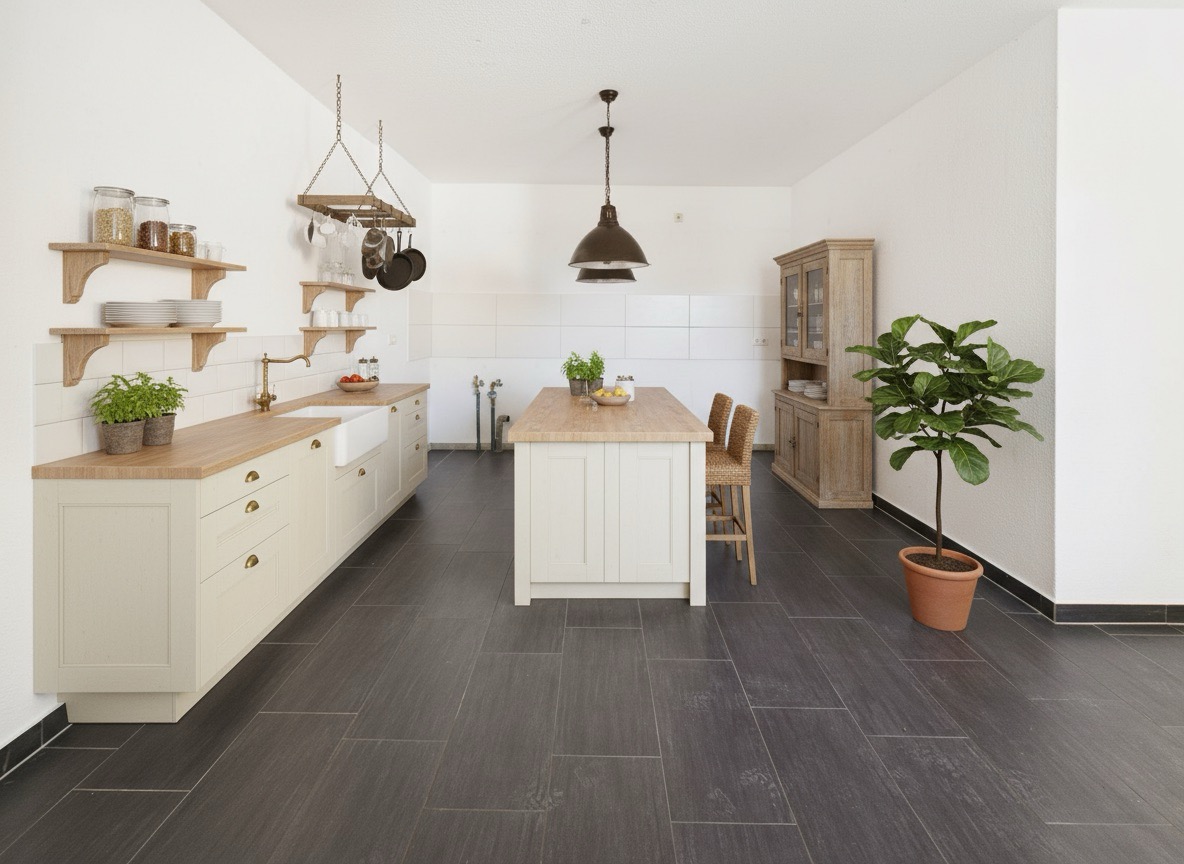 Kochwerkstatt KI-möbliert