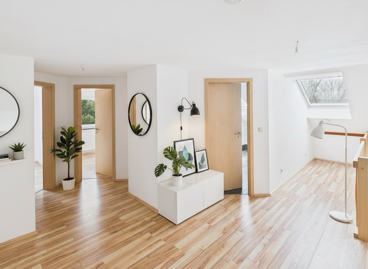 Verbindungsgalerie OG KI möbliert