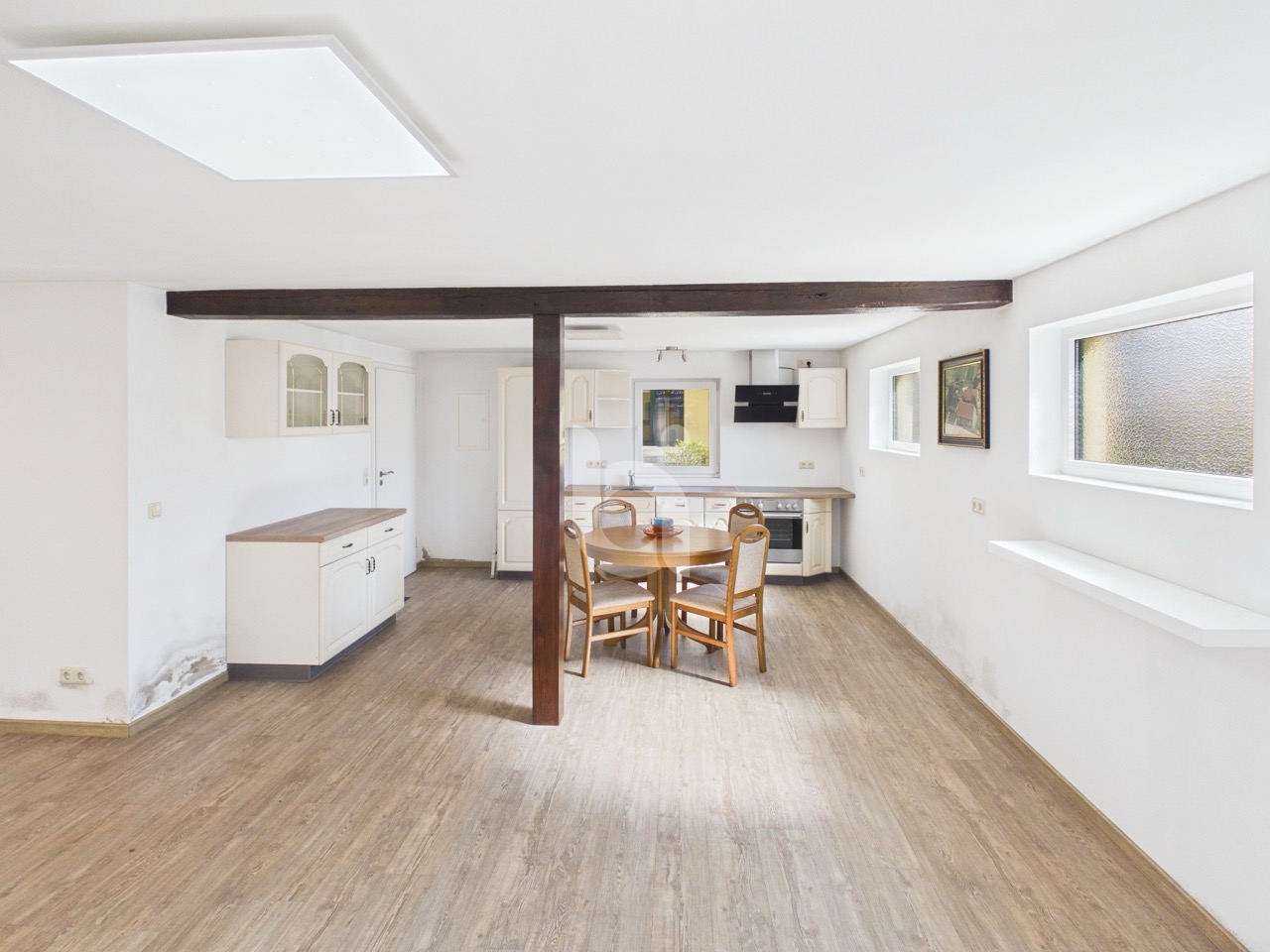 Nebenzone offener Küche