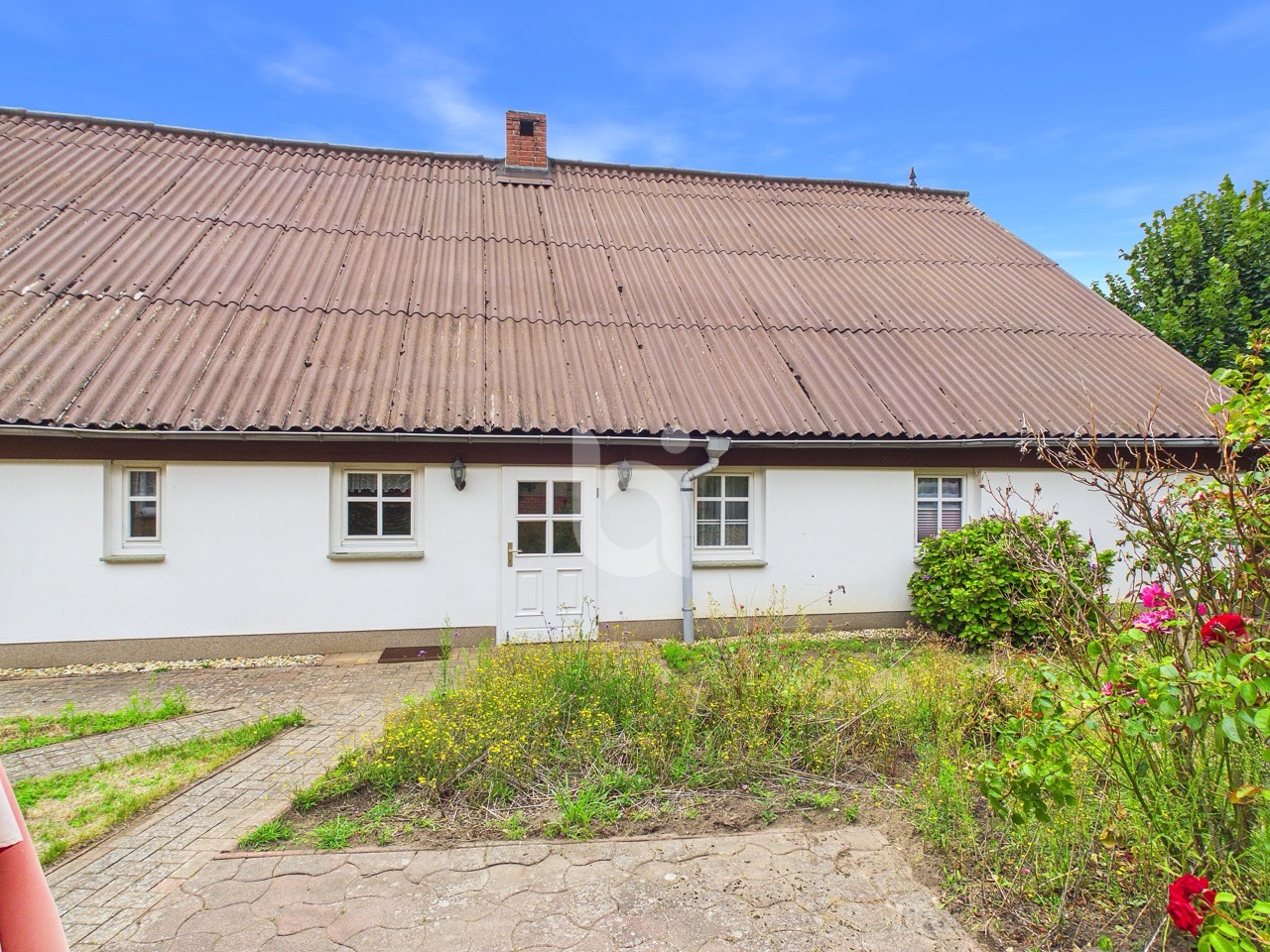 Grünbereich:Hausrückseite 1