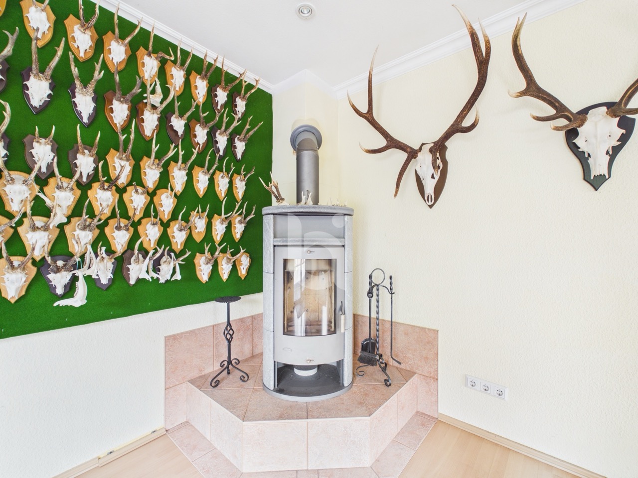 Haus 2 EG - Wohnlounge Kamin